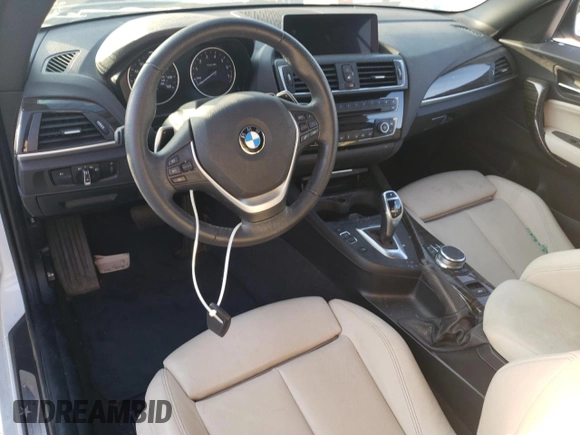 2017 BMW 2 Series 230i with VIN WBA2K9C31HV950554, listed as a Copart auction lot 44006705 with Not provided miles and Salvage title. Bid and sale history available at DreamBid. Image 8.