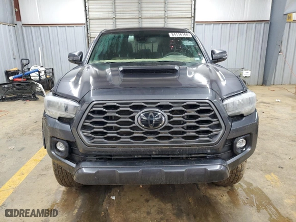 2023 Toyota Tacoma 4WD SR with VIN 3TYCZ5AN3PT114001, listed as a Copart auction lot 84116164 with 0 mi miles and Salvage Title. Bid and sale history available at carsss.com. Image 5.
