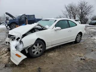 2002 Mercedes-Benz CLK 320/430 with VIN WDBLJ65G82T126125, listed as a Copart auction lot 44887835 with Not Provided miles and Salvage Title. Bid and sale history available at carsss.com. Image 1.