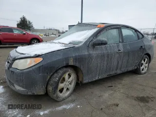 2007 Hyundai Elantra GLS z VIN KMHDU46DX7U037062, wystawiony jako Copart lot #46144105 z przebiegiem 203 711 mil mil oraz Szkoda całkowita • Salvage title. Historia ofert i sprzedaży dostępna na DreamBid. Obrazek 1.