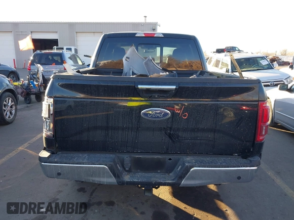 2016 Ford F-150 XLT with VIN 1FTEW1EP8GKD76685, listed as a IAAI auction lot 41367292 with 1 mi miles. Bid and sale history available at carsss.com. Image 15.