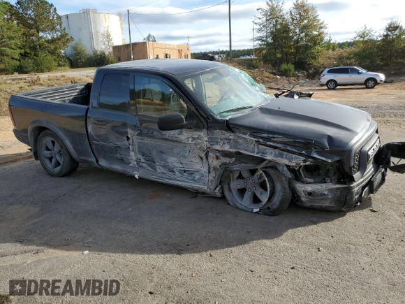 2019 Ram 1500 Classic Warlock with VIN 1C6RR6GGXKS740561, listed as a Copart auction lot 78743024 with 0 mi miles and Salvage Title. Bid and sale history available at carsss.com. Image 4.