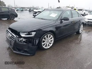 2013 Audi A4 Premium Plus with VIN WAUFFAFL1DN030548, listed as a IAAI auction lot 41523842 with 60,011 mi miles. Bid and sale history available at carsss.com. Image 2.
