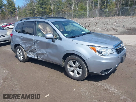 2015 Subaru Forester 2.5i Limited with VIN JF2SJAHC9FH840316, listed as a IAAI auction lot 42004280 with 64,098 mi miles. Bid and sale history available at carsss.com. Image 1.