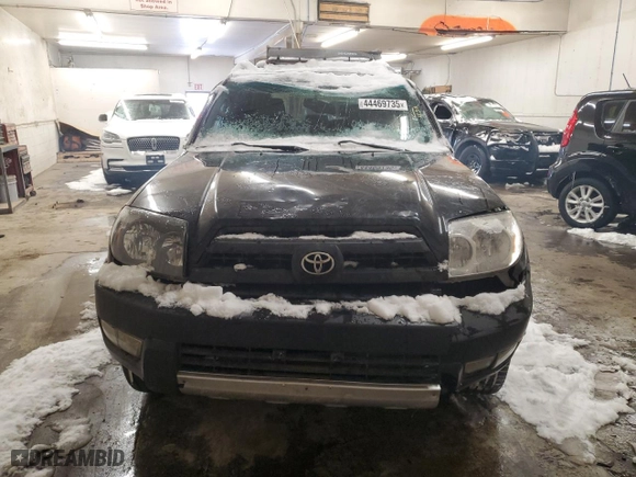 2004 Toyota 4Runner Limited with VIN JTEBT17R948015951, listed as a Copart auction lot 44469735 with 288,513 mi miles and Clean Title. Bid and sale history available at carsss.com. Image 5.