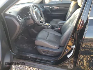 2015 Nissan Rogue S with VIN KNMAT2MV7FP585575, listed as a Copart auction lot 47958775 with 109,336 mi miles and Salvage Title. Bid and sale history available at DreamBid. Image 7.
