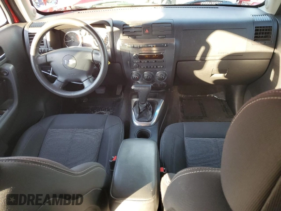 2007 Hummer H3 SUV with VIN 5GTDN13E578129596, listed as a Copart auction lot 84348604 with 70,574 mi miles and Salvage Title. Bid and sale history available at DreamBid. Image 8.