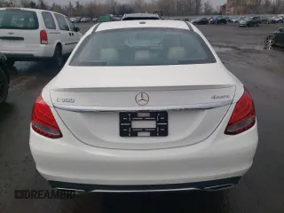 2018 Mercedes-Benz C 300 with VIN 55SWF4KB7JU281262, listed as a Copart auction lot 50634605 with 75,079 mi miles and Salvage Title. Bid and sale history available at DreamBid. Image 6.