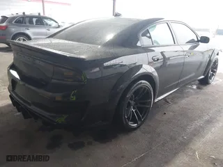 2022 Dodge Charger SRT Hellcat Widebody with VIN 2C3CDXL95NH105998, listed as a IAAI auction lot 41488928 with 1 mi miles. Bid and sale history available at carsss.com. Image 4.