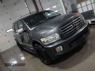 2004 Infiniti QX56 with VIN 5N3AA08C14N812225, listed as a IAAI auction lot 41496326 with 213,916 mi miles. Bid and sale history available at carsss.com. Image 1.
