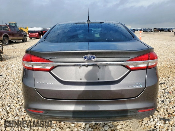 2017 Ford Fusion Hybrid SE with VIN 3FA6P0LU7HR318039, listed as a Copart auction lot 63575325 with 106,355 mi miles and Salvage title. Bid and sale history available at DreamBid. Image 6.
