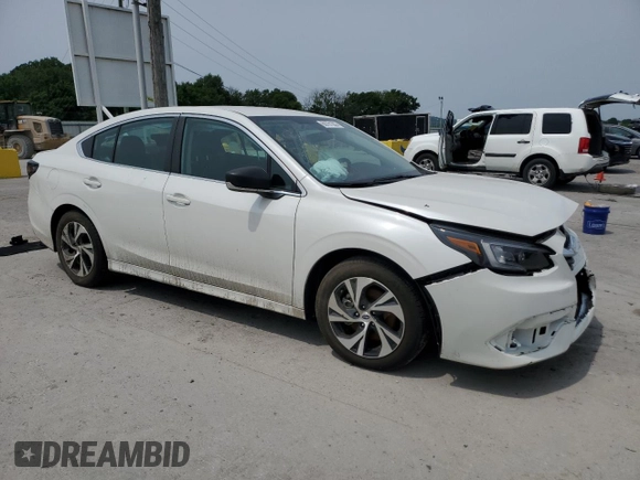 2022 Subaru Legacy with VIN 4S3BWAB63N3026399, listed as a Copart auction lot 60761355 with Not provided miles and Salvage title. Bid and sale history available at DreamBid. Image 4.