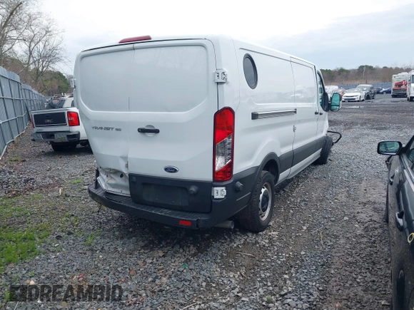 2020 Ford Transit Cargo with VIN 1FTYE1Y86LKA08570, listed as a IAAI auction lot 41571478 with 21,405 mi miles and . Bid and sale history available at DreamBid. Image 4.