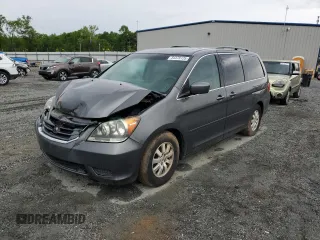 2008 Honda Odyssey EX-L with VIN 5FNRL38798B046554, listed as a Copart auction lot 54378125 with 202,402 mi miles and Clean Title. Bid and sale history available at carsss.com. Image 1.