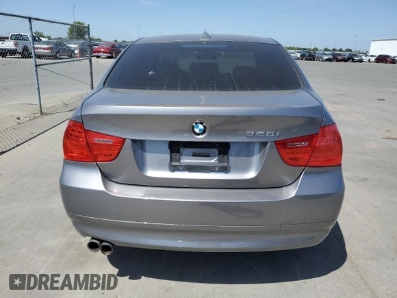 2011 BMW 3 Series 328i with VIN WBAPH5G5XBNM78452, listed as a Copart auction lot 53404895 with 163,592 mi miles and Salvage title. Bid and sale history available at DreamBid. Image 6.