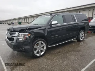 2018 Chevrolet Suburban Premier z VIN 1GNSKJKC7JR217484, wystawiony jako Copart lot #51143815 z przebiegiem 158 757 mil mil oraz Szkoda całkowita • Salvage title. Historia ofert i sprzedaży dostępna na DreamBid. Obrazek 1.