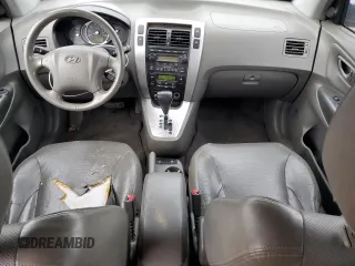 2006 Hyundai Tucson GLS with VIN KM8JN72D36U450513, listed as a Copart auction lot 53884005 with 158,841 mi miles and Clean Title. Bid and sale history available at carsss.com. Image 8.