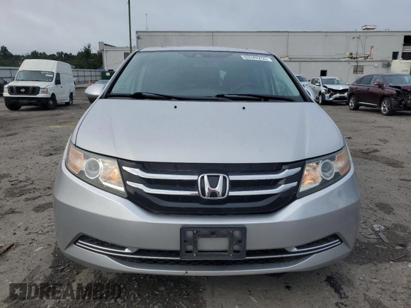 2014 Honda Odyssey EX-L with VIN 5FNRL5H62EB003236, listed as a Copart auction lot 63342255 with 147,398 mi miles and Salvage title. Bid and sale history available at DreamBid. Image 5.