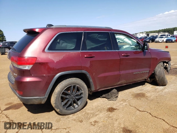 2017 Jeep Grand Cherokee Laredo with VIN 1C4RJFAG2HC784131, listed as a Copart auction lot 47881145 with 116,301 mi miles and Salvage Title. Bid and sale history available at carsss.com. Image 3.