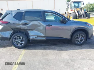 2024 Nissan Rogue S with VIN 5N1BT3ABXRC714405, listed as a IAAI auction lot 41907684 with 23,643 mi miles. Bid and sale history available at carsss.com. Image 6.