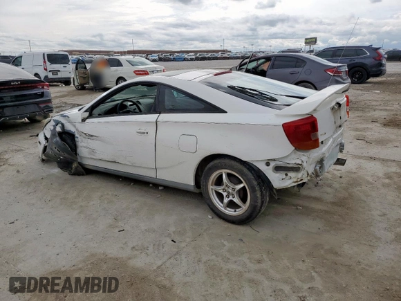 2000 Toyota Celica GT z VIN JTDDR32T8Y0047479, wystawiony jako Copart lot #50995325 z przebiegiem 175 027 mil mil oraz Szkoda całkowita • Salvage title. Historia ofert i sprzedaży dostępna na DreamBid. Obrazek 2.
