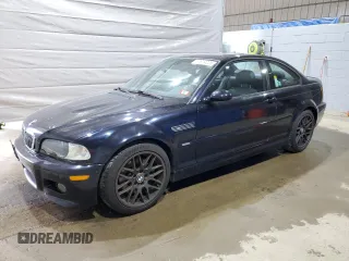 2003 BMW 3 Series M3 z VIN WBSBL93463JR20564, wystawiony jako Copart lot #57614225 z przebiegiem 159 245 mil mil oraz Szkoda całkowita • Salvage title. Historia ofert i sprzedaży dostępna na DreamBid. Obrazek 1.
