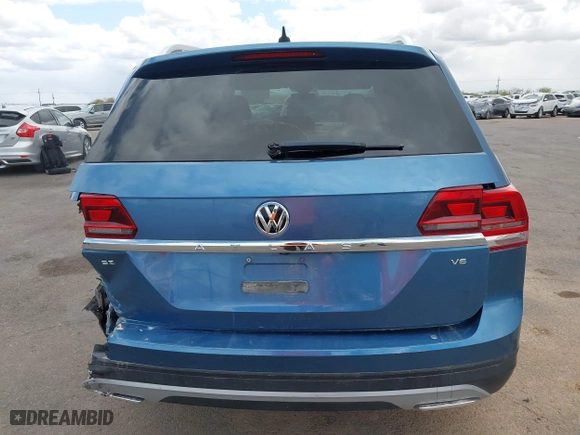 2019 Volkswagen Atlas 3.6L V6 SE w/Technology with VIN 1V2WR2CA4KC577548, listed as a IAAI auction lot 41964877 with 74,361 mi miles. Bid and sale history available at carsss.com. Image 16.