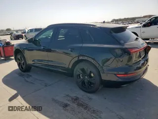 2022 Audi e-tron Premium with VIN WA1AAAGE7NB027856, listed as a Copart auction lot 49494955 with 53,947 mi miles and Salvage Title. Bid and sale history available at DreamBid. Image 2.