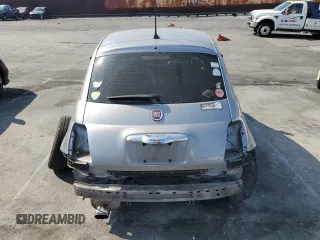 2017 FIAT 500 Pop with VIN 3C3CFFKR6HT618873, listed as a Copart auction lot 53839615 with 59,932 mi miles and Salvage Title. Bid and sale history available at carsss.com. Image 6.