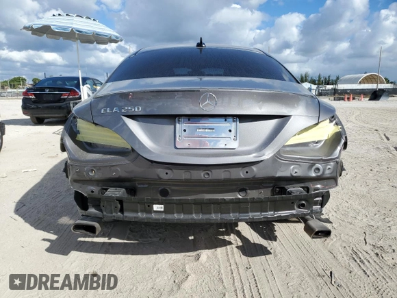 2016 Mercedes-Benz CLA 250 with VIN WDDSJ4EB1GN312600, listed as a Copart auction lot 75303573 with 60,376 mi miles and . Bid and sale history available at DreamBid. Image 6.