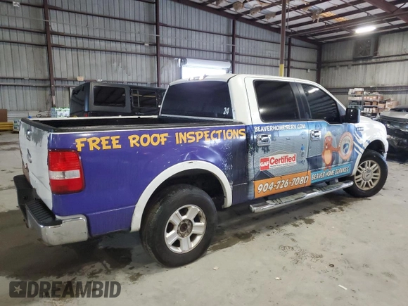 2006 Ford F-150 XLT with VIN 1FTPW14576KB92345, listed as a Copart auction lot 45929485 with 276,024 mi miles and Clean Title. Bid and sale history available at carsss.com. Image 3.
