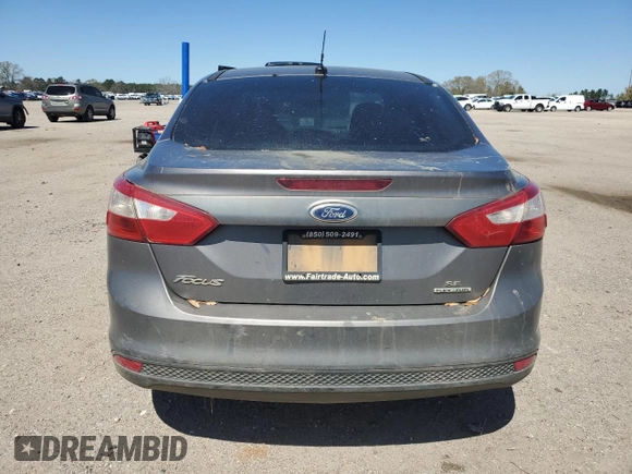2013 Ford Focus SE with VIN 1FADP3F27DL375501, listed as a Copart auction lot 49355325 with 169,702 mi miles and Salvage Title. Bid and sale history available at carsss.com. Image 6.