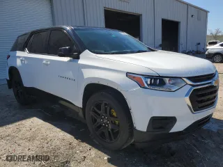 2021 Chevrolet Traverse LS with VIN 1GNERFKWXMJ194463, listed as a Copart auction lot 46158605 with 93,594 mi miles and Non Repairable. Bid and sale history available at carsss.com. Image 4.