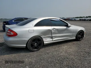 2003 Mercedes-Benz CLK-Class AMG with VIN WDBTJ76H63F046884, listed as a Copart auction lot 66536924 with 0 mi miles and Clean Title. Bid and sale history available at carsss.com. Image 3.