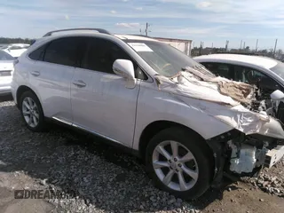2010 Lexus RX 350 with VIN 2T2ZK1BA0AC027019, listed as a IAAI auction lot 34542729 with 1 mi miles. Bid and sale history available at carsss.com. Image 1.