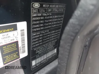 2015 Land Rover Range Rover Supercharged с VIN SALGS2TFXFA210976, выставлен на аукционе Copart как лот 51356865 с пробегом 46 068 миль миль и На запчасти • Non repairable. История ставок и продаж доступна на DreamBid. Изображение 10.