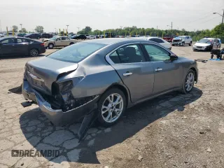 2014 Nissan Maxima S with VIN 1N4AA5AP8EC482691, listed as a Copart auction lot 60289605 with 179,383 mi miles and Salvage title. Bid and sale history available at DreamBid. Image 3.