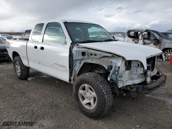 2001 Toyota Tundra Ltd with VIN 5TBBT48171S132569, listed as a Copart auction lot 48868115 with 141,694 mi miles and Salvage Title. Bid and sale history available at carsss.com. Image 4.