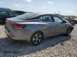 2023 Nissan Sentra SV z VIN 3N1AB8CV4PY309476, wystawiony jako Copart lot #52230295 z przebiegiem Nie podano mil oraz Szkoda całkowita • Salvage title. Historia ofert i sprzedaży dostępna na DreamBid. Obrazek 3.