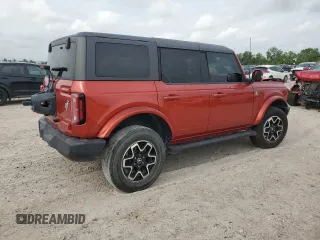 2023 Ford Bronco with VIN 1FMDE5BH6PLB57099, listed as a Copart auction lot 54631625 with 40,074 mi miles and Salvage Title. Bid and sale history available at carsss.com. Image 3.