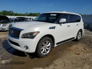 2012 Infiniti QX56 7-passenger with VIN JN8AZ2NF4C9515915, listed as a Copart auction lot 56527105 with 231,196 mi miles and Non repairable. Bid and sale history available at DreamBid. Image 1.