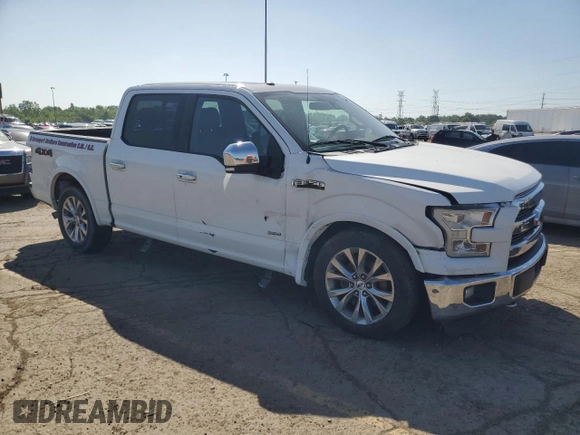 2016 Ford F-150 XLT with VIN 1FTEW1EG9GFC67242, listed as a Copart auction lot 61591545 with 184,204 mi miles and Salvage title. Bid and sale history available at DreamBid. Image 4.