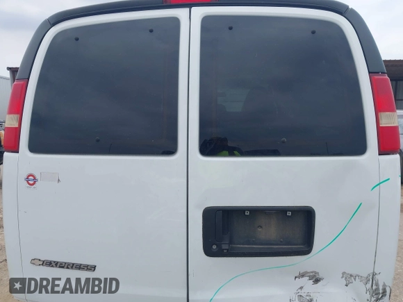2013 Chevrolet Express Passenger 1LT with VIN 1GAZGYFG0D1117737, listed as a IAAI auction lot 42320524 with 103,968 mi miles and . Bid and sale history available at DreamBid. Image 16.