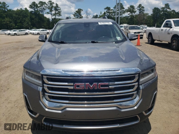 2021 GMC Acadia SLT with VIN 1GKKNMLS3MZ163715, listed as a Copart auction lot 61997755 with 75,247 mi miles and Salvage title. Bid and sale history available at DreamBid. Image 5.