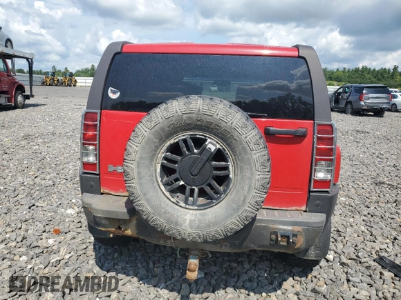 2006 Hummer H3 with VIN 5GTDN136468263670, listed as a Copart auction lot 68622554 with 134,008 mi miles and Salvage Title. Bid and sale history available at carsss.com. Image 6.