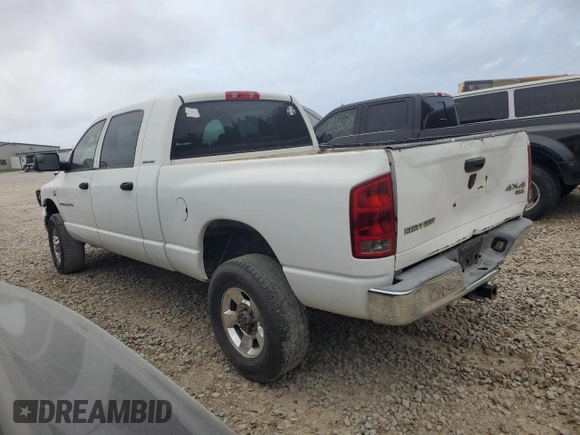 2006 Dodge Ram 2500 SLT with VIN 3D7KS29C96G228052, listed as a Copart auction lot 77163354 with 302,231 mi miles and Salvage Title. Bid and sale history available at carsss.com. Image 2.