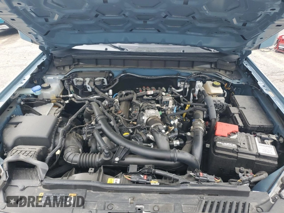 2023 Ford Bronco z VIN 1FMEE5DP9PLB17477, wystawiony jako Copart lot #58829615 z przebiegiem 22 069 mil mil oraz Szkoda całkowita • Salvage title. Historia ofert i sprzedaży dostępna na DreamBid. Obrazek 12.
