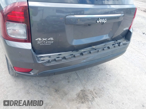 2017 Jeep Compass Latitude with VIN 1C4NJDEB0HD188771, listed as a IAAI auction lot 42377126 with 89,056 mi miles and . Bid and sale history available at DreamBid. Image 6.