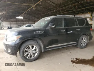 2012 Infiniti QX56 8-passenger with VIN JN8AZ2NC6C9315415, listed as a Copart auction lot 45763325 with 235,294 mi miles and Clean Title. Bid and sale history available at carsss.com. Image 1.