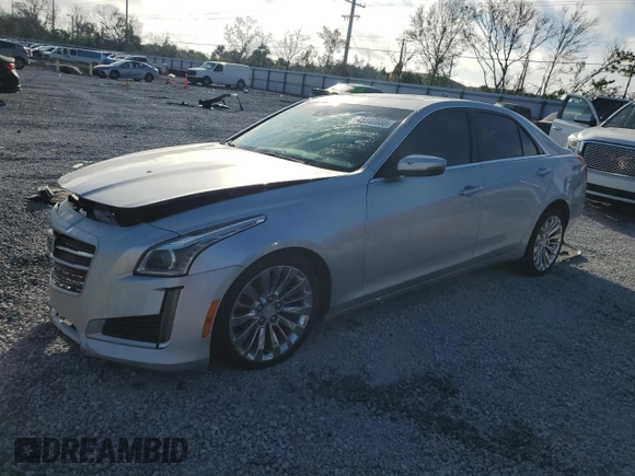 2016 Cadillac CTS Luxury Collection AWD with VIN 1G6AX5SX4G0101062, listed as a Copart auction lot 45140335 with 77,591 mi miles and Salvage Title. Bid and sale history available at DreamBid. Image 1.